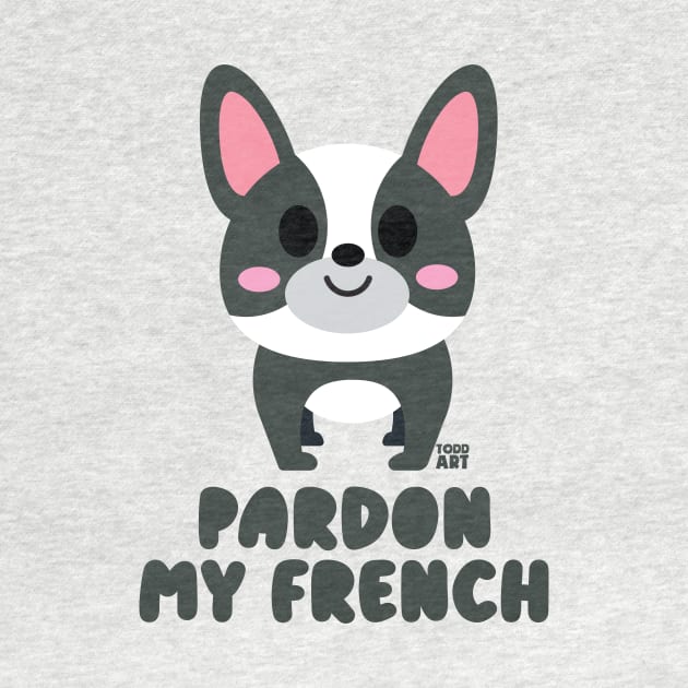 PARDON MY FRENCH by toddgoldmanart